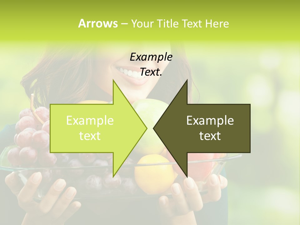 Healthy Attractive Apple PowerPoint Template