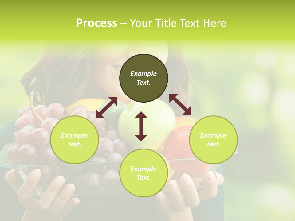 Healthy Attractive Apple PowerPoint Template