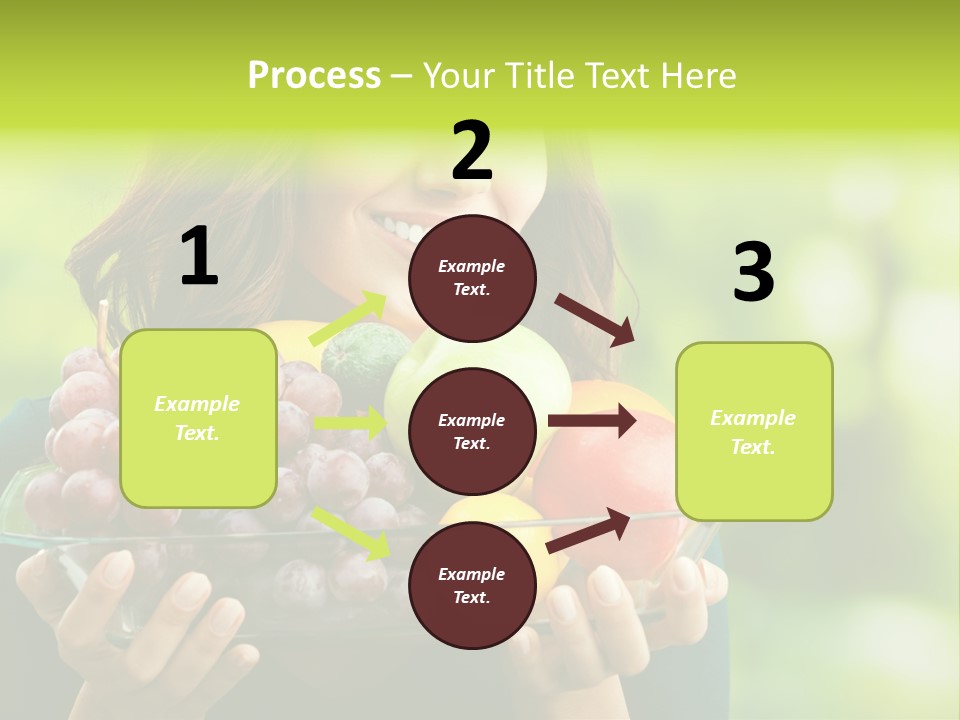 Healthy Attractive Apple PowerPoint Template