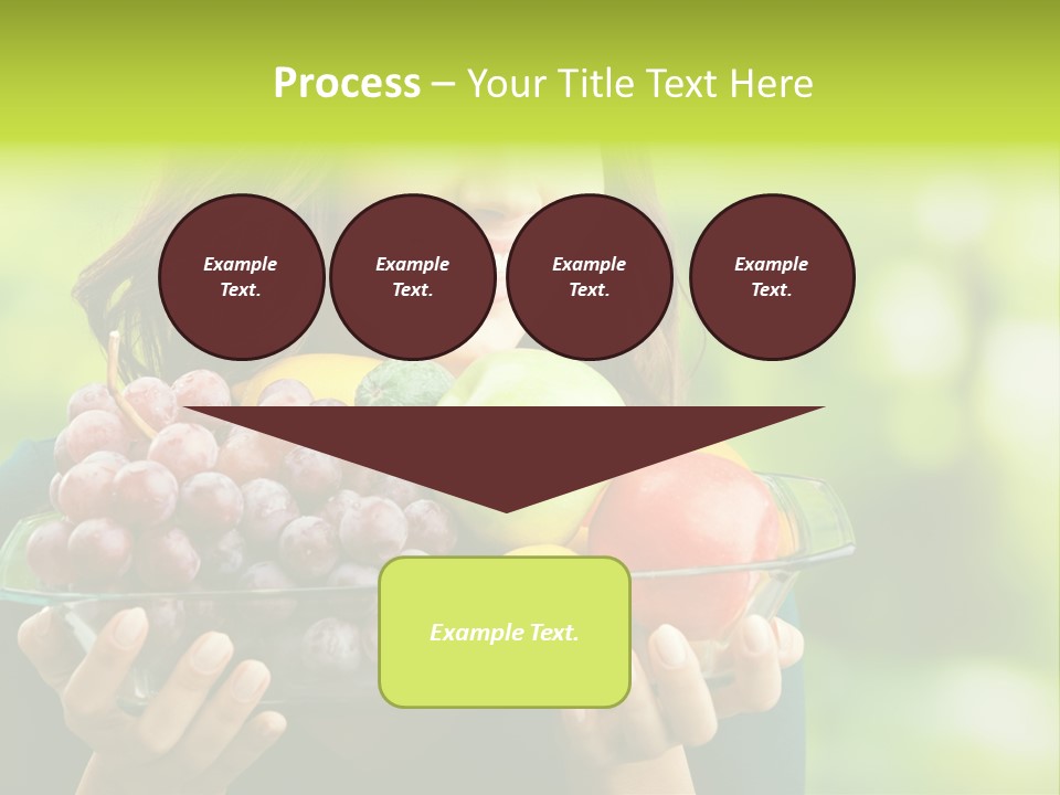 Healthy Attractive Apple PowerPoint Template