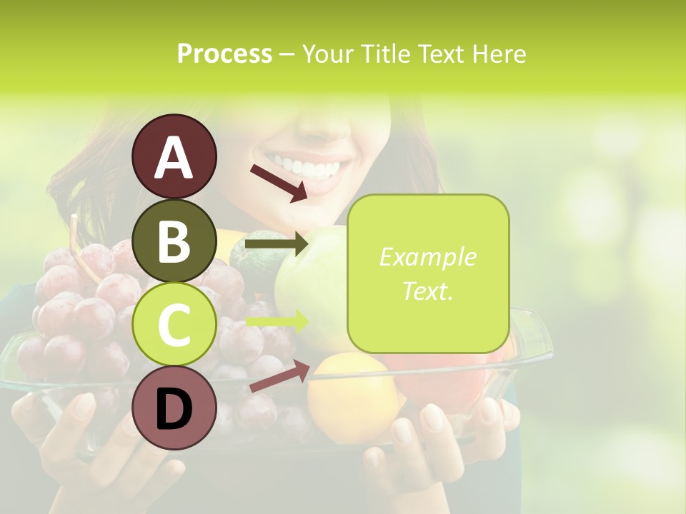 Healthy Attractive Apple PowerPoint Template