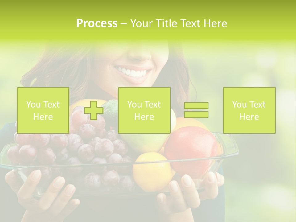 Healthy Attractive Apple PowerPoint Template