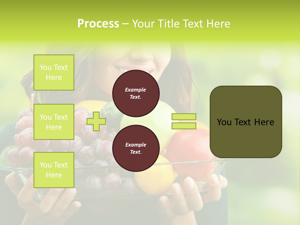 Healthy Attractive Apple PowerPoint Template