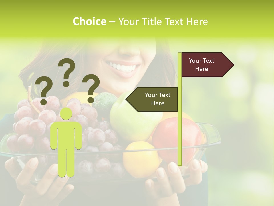 Healthy Attractive Apple PowerPoint Template