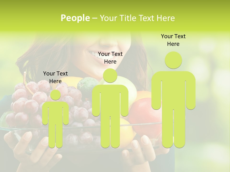 Healthy Attractive Apple PowerPoint Template