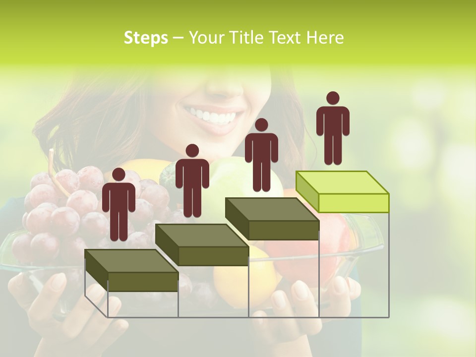 Healthy Attractive Apple PowerPoint Template