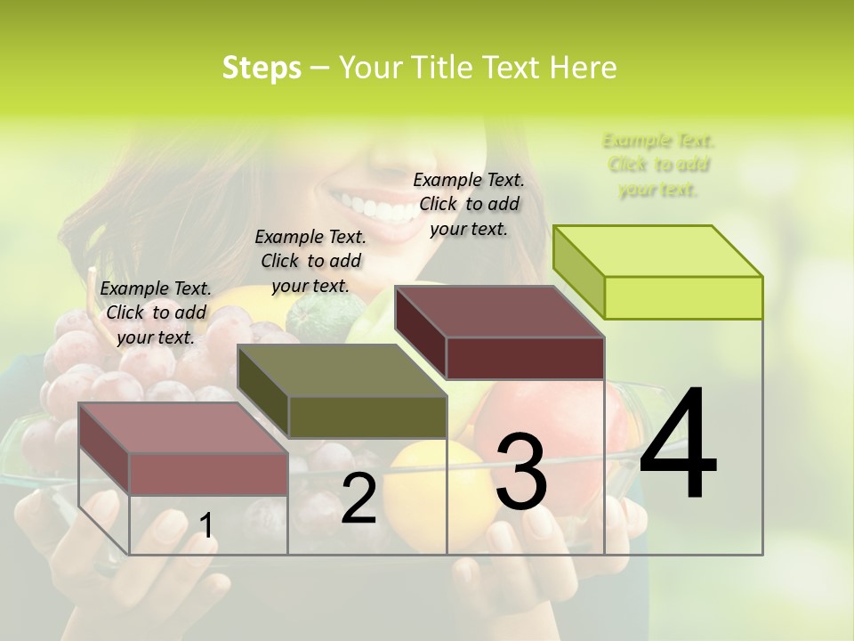 Healthy Attractive Apple PowerPoint Template