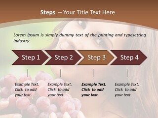 Cupcake Creamer Paper PowerPoint Template