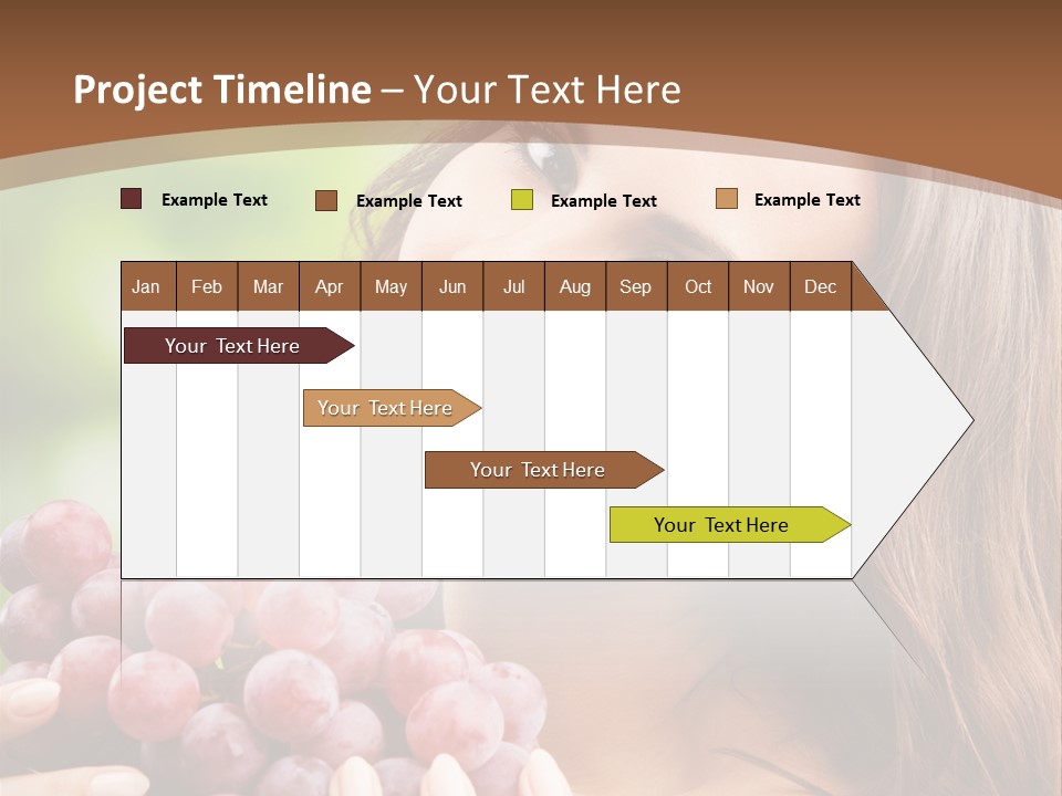 Cupcake Creamer Paper PowerPoint Template