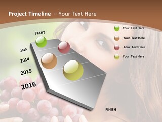 Cupcake Creamer Paper PowerPoint Template