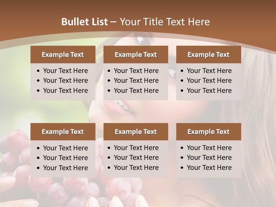 Cupcake Creamer Paper PowerPoint Template