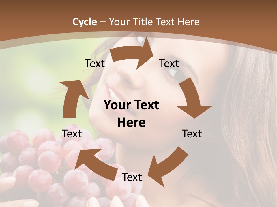 Cupcake Creamer Paper PowerPoint Template