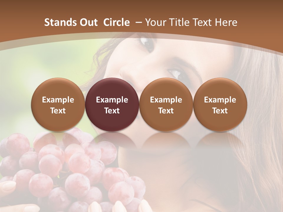 Cupcake Creamer Paper PowerPoint Template