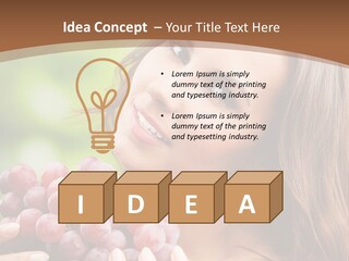 Cupcake Creamer Paper PowerPoint Template