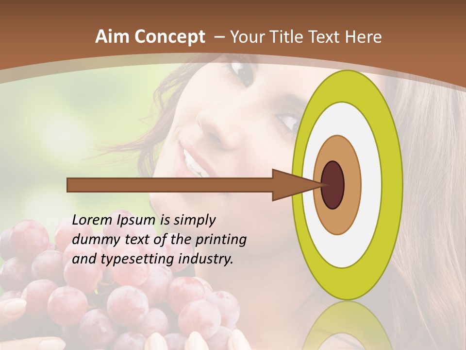 Cupcake Creamer Paper PowerPoint Template