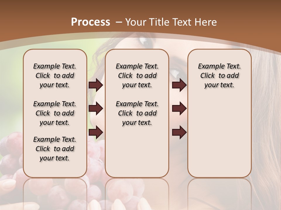 Cupcake Creamer Paper PowerPoint Template