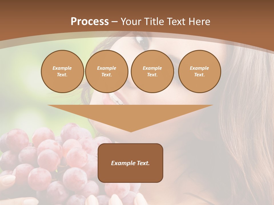 Cupcake Creamer Paper PowerPoint Template