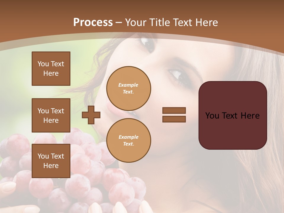 Cupcake Creamer Paper PowerPoint Template