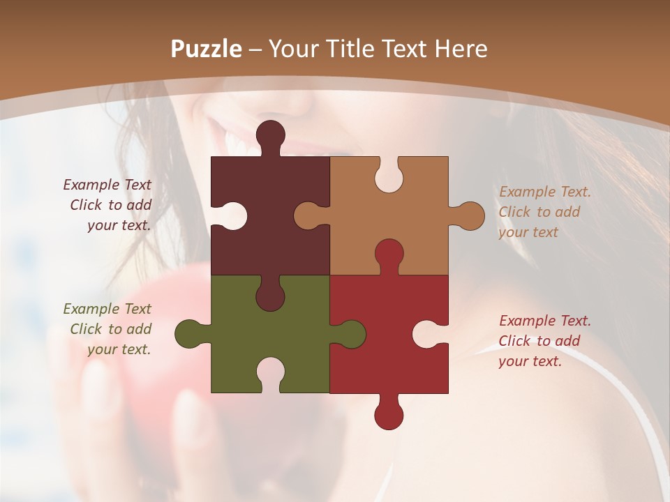 Healthy Individual People PowerPoint Template