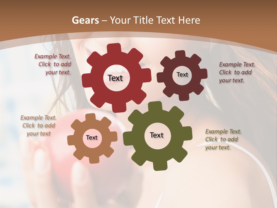 Healthy Individual People PowerPoint Template