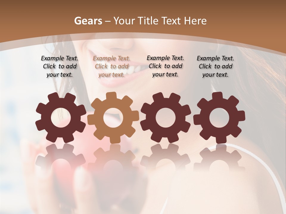 Healthy Individual People PowerPoint Template