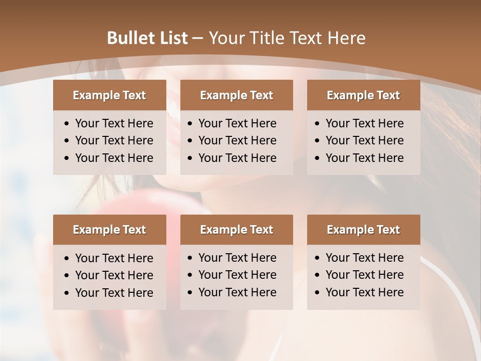 Healthy Individual People PowerPoint Template