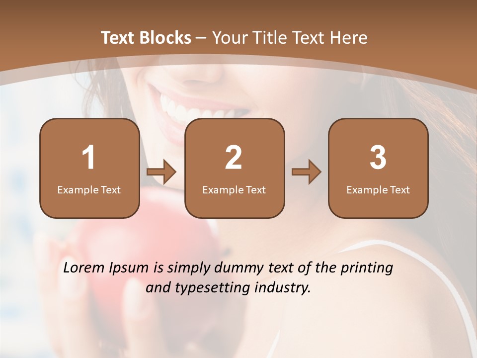 Healthy Individual People PowerPoint Template