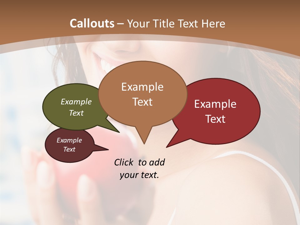 Healthy Individual People PowerPoint Template