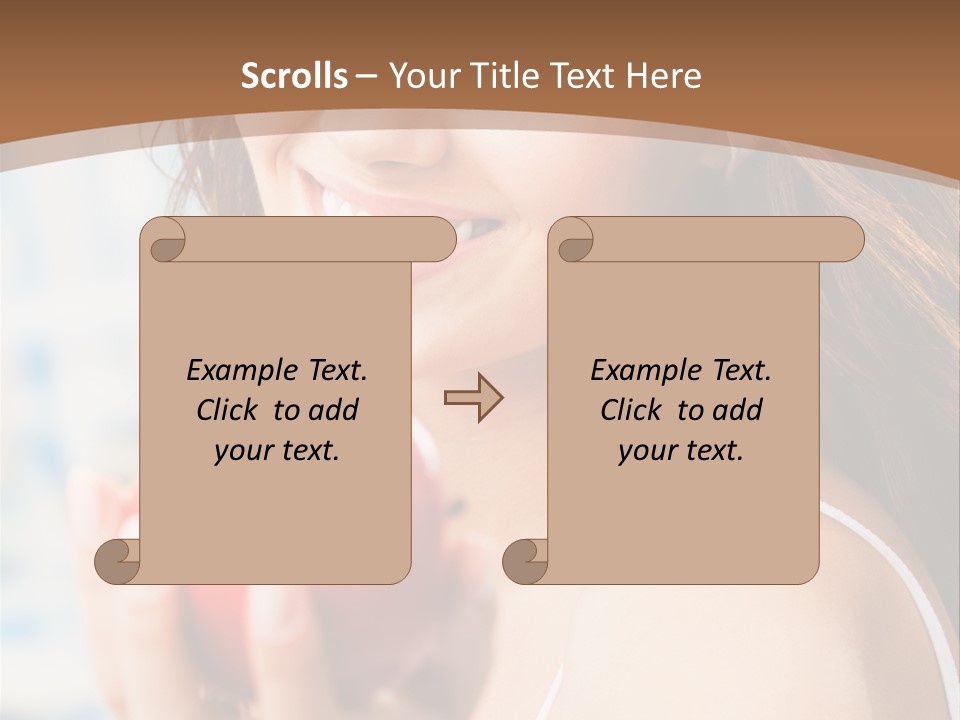 Healthy Individual People PowerPoint Template
