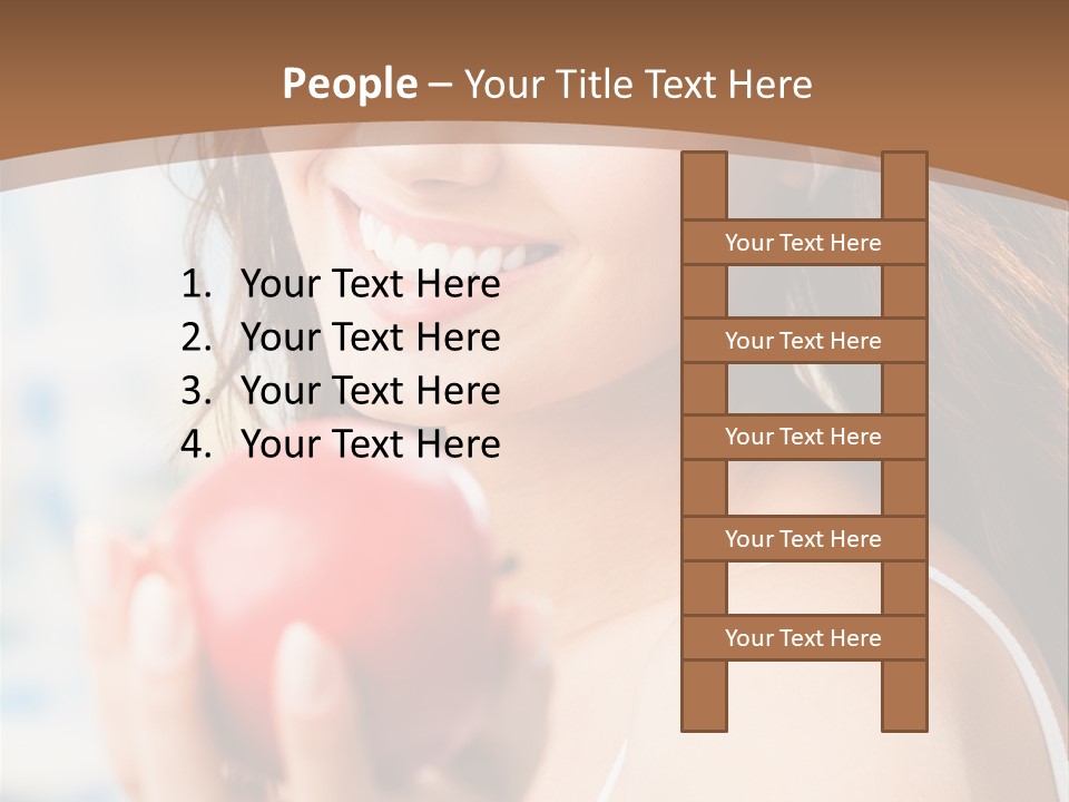 Healthy Individual People PowerPoint Template
