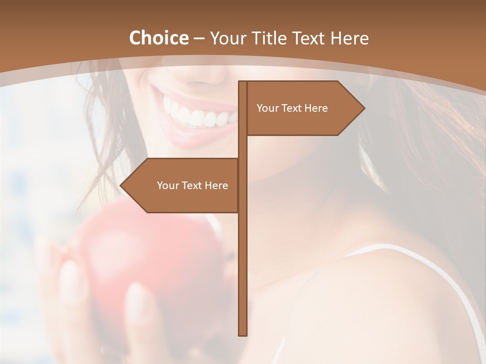 Healthy Individual People PowerPoint Template