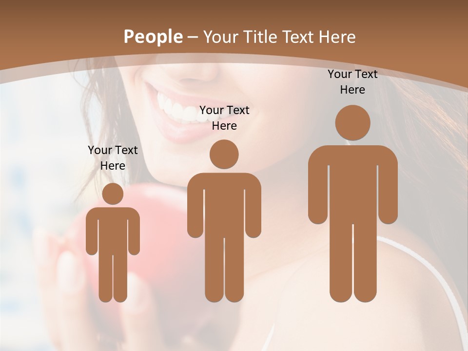 Healthy Individual People PowerPoint Template