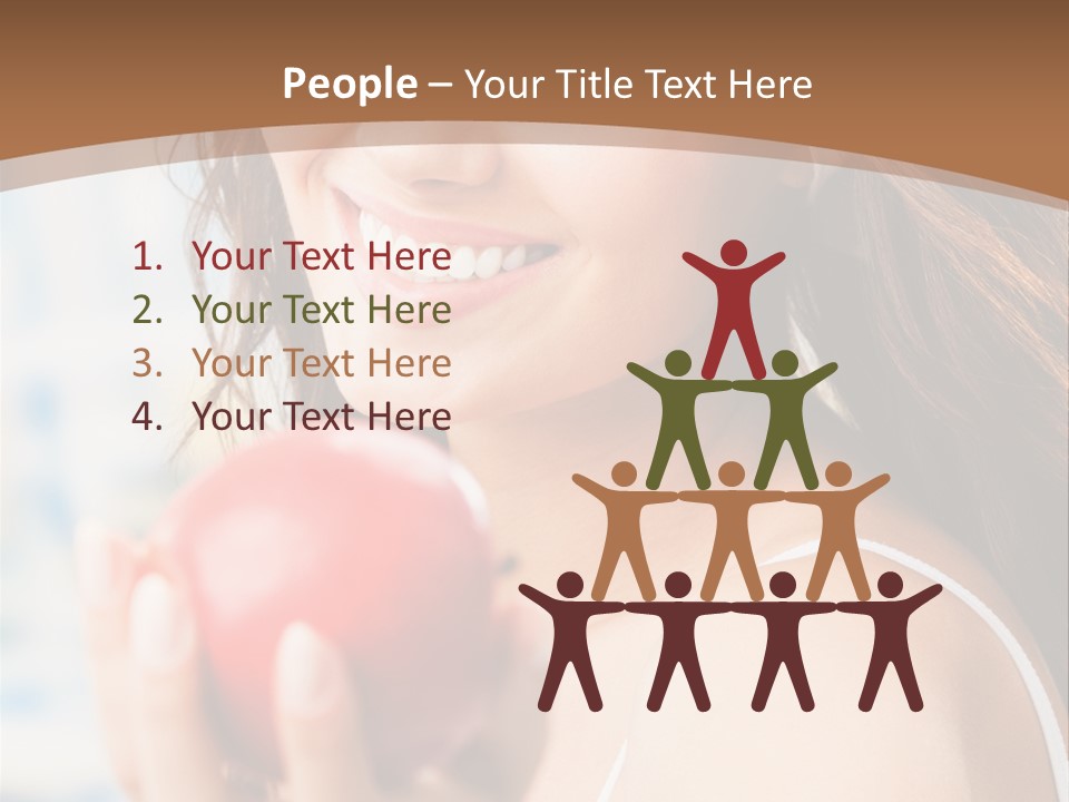 Healthy Individual People PowerPoint Template