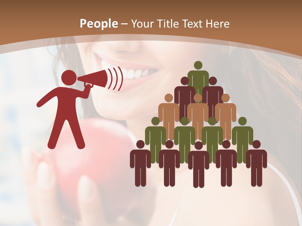 Healthy Individual People PowerPoint Template