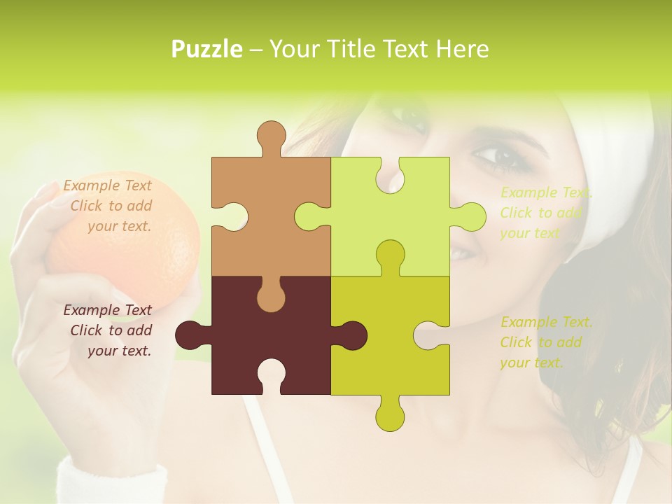 Outdoor Summer Gymnastics PowerPoint Template