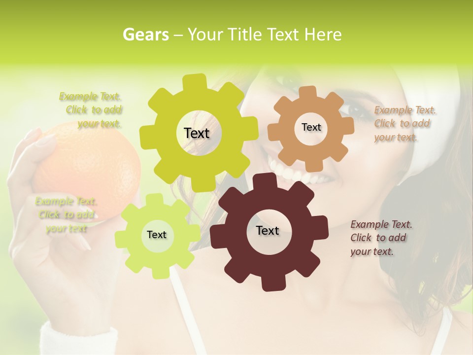 Outdoor Summer Gymnastics PowerPoint Template