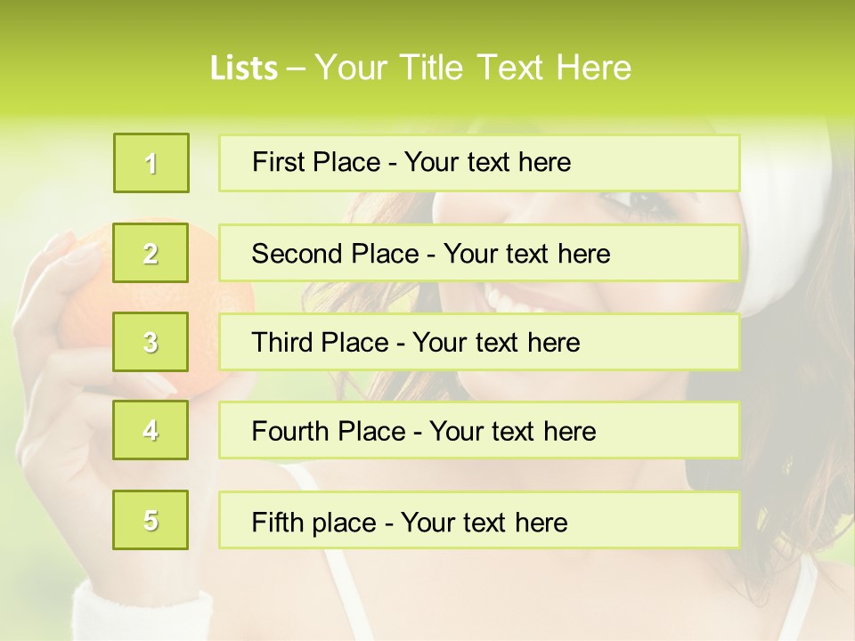 Outdoor Summer Gymnastics PowerPoint Template