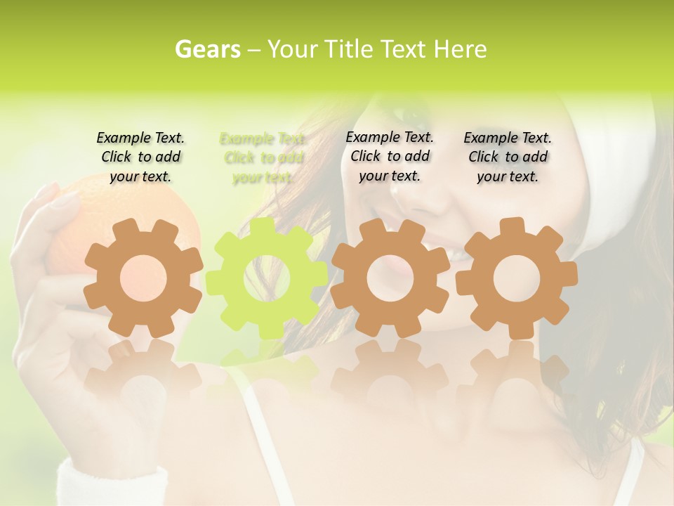 Outdoor Summer Gymnastics PowerPoint Template