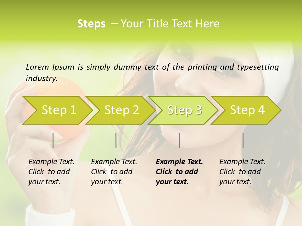 Outdoor Summer Gymnastics PowerPoint Template