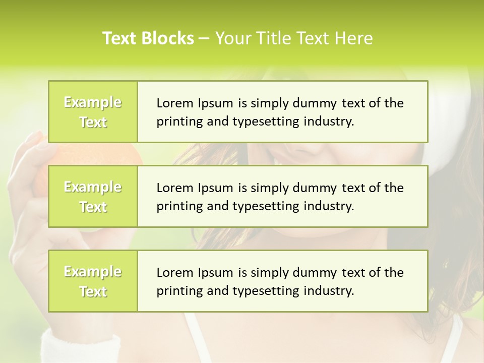 Outdoor Summer Gymnastics PowerPoint Template