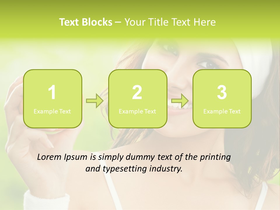 Outdoor Summer Gymnastics PowerPoint Template