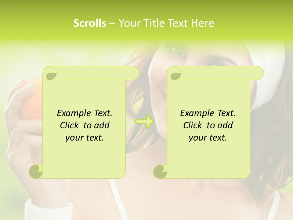 Outdoor Summer Gymnastics PowerPoint Template