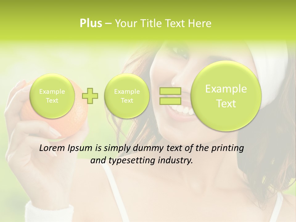 Outdoor Summer Gymnastics PowerPoint Template