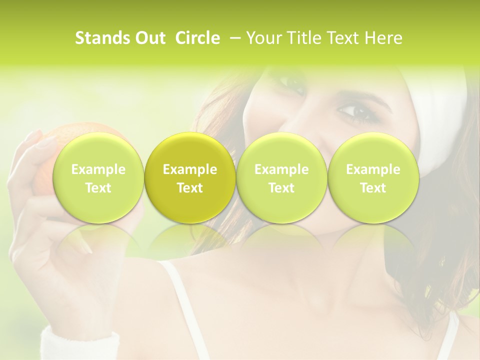 Outdoor Summer Gymnastics PowerPoint Template