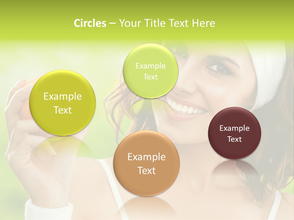 Outdoor Summer Gymnastics PowerPoint Template