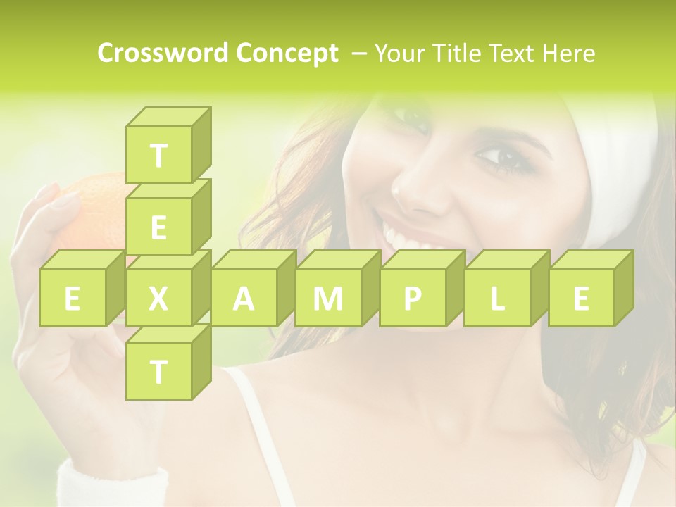 Outdoor Summer Gymnastics PowerPoint Template