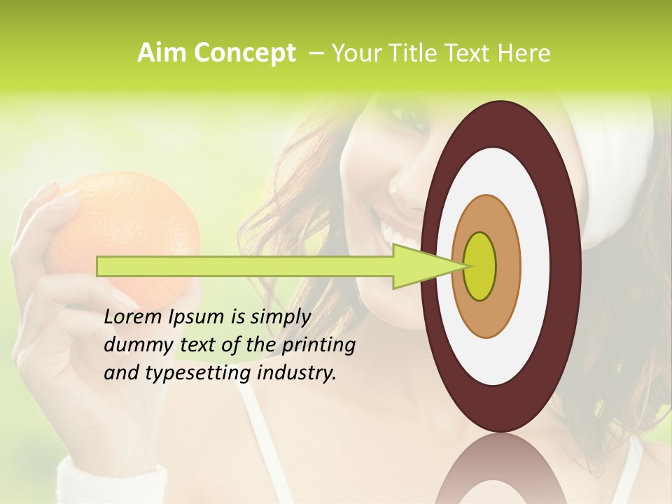 Outdoor Summer Gymnastics PowerPoint Template