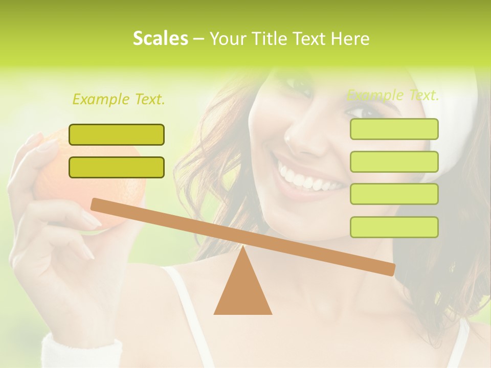 Outdoor Summer Gymnastics PowerPoint Template