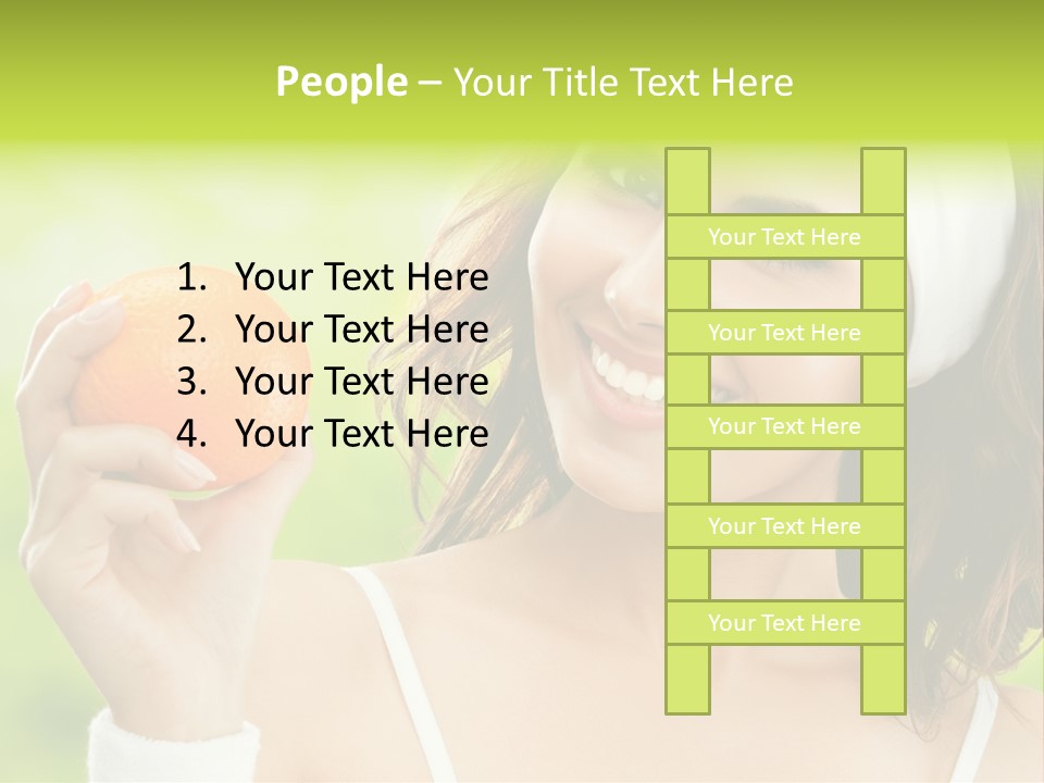 Outdoor Summer Gymnastics PowerPoint Template