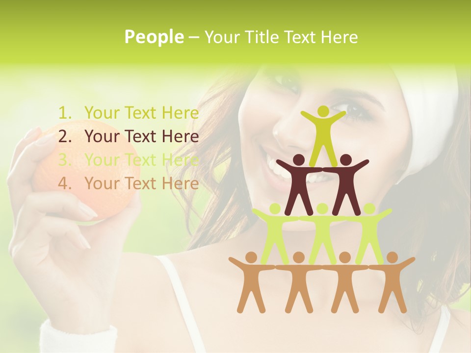 Outdoor Summer Gymnastics PowerPoint Template